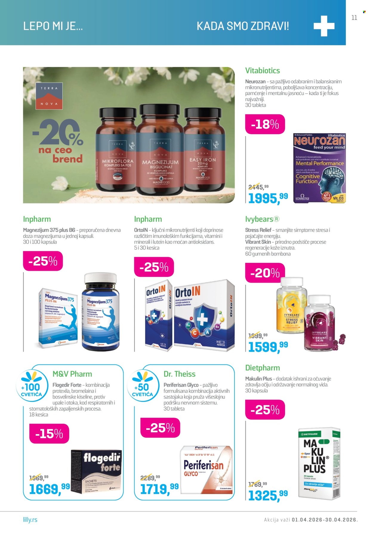Lilly Drogerie katalog - 01.04.2026 - 30.04.2026. Stranica 11