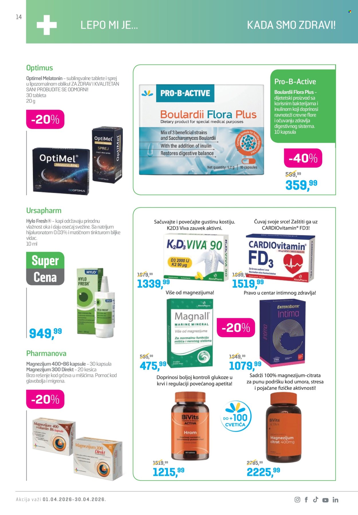 Lilly Drogerie katalog - 01.04.2026 - 30.04.2026. Stranica 14