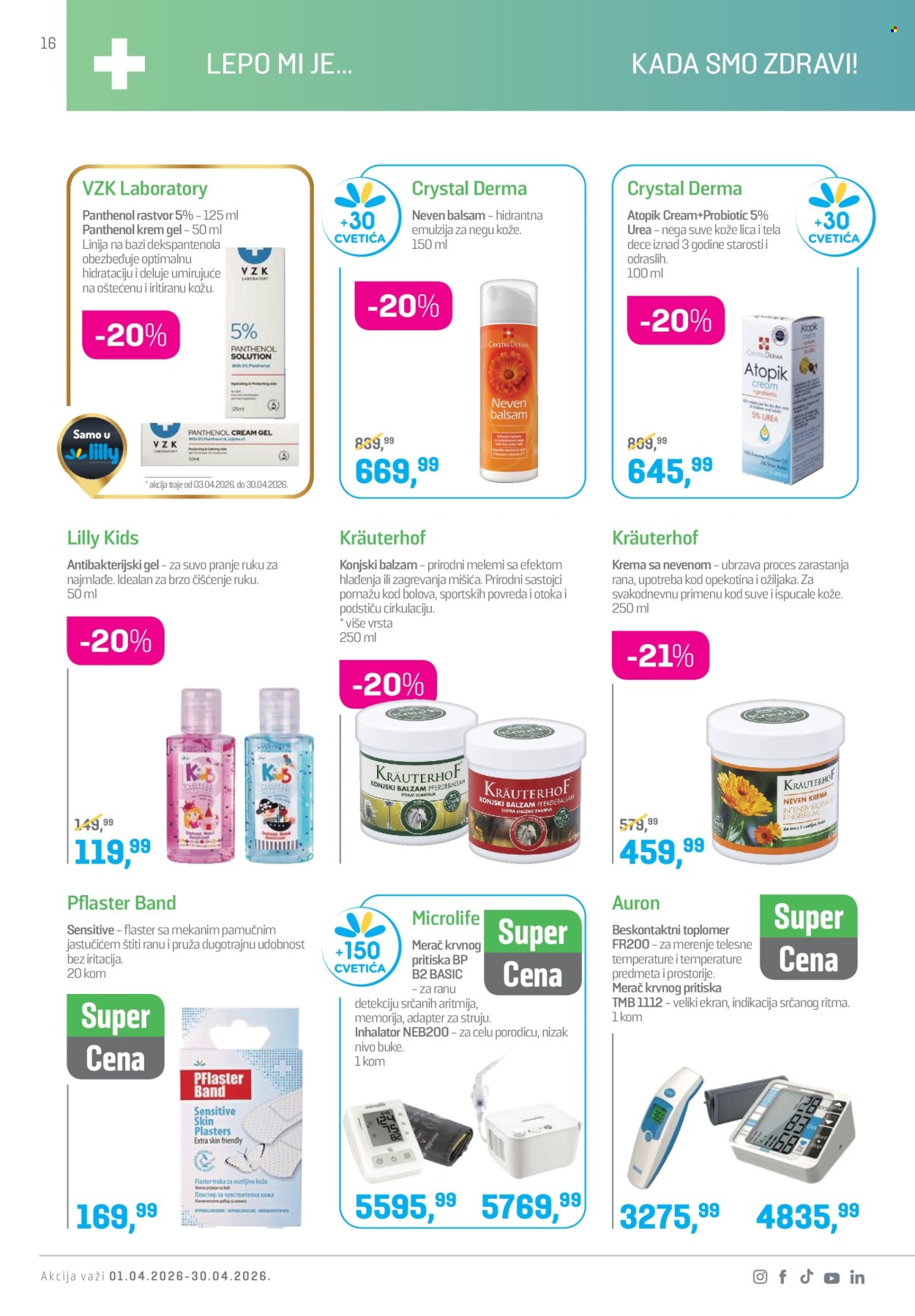 Lilly Drogerie katalog - 01.04.2026 - 30.04.2026. Stranica 16