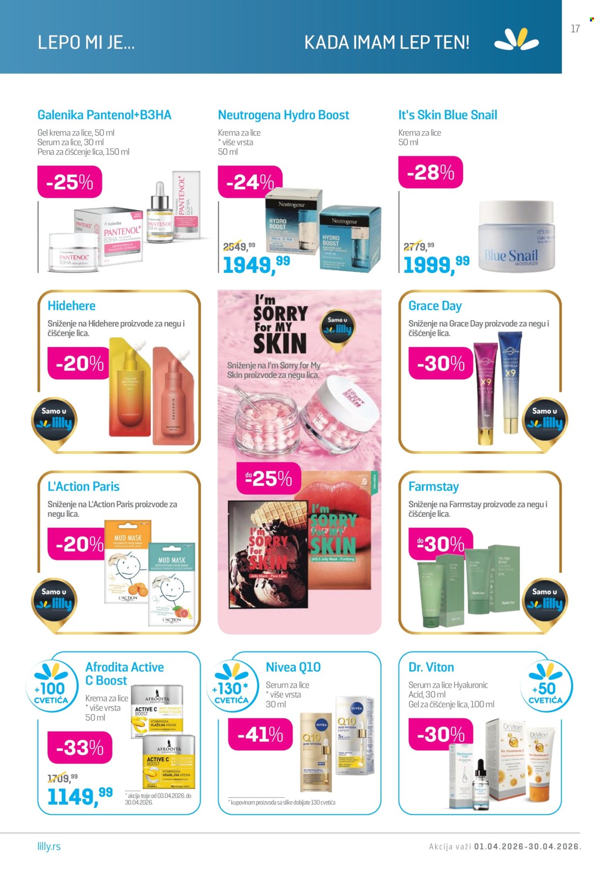 Lilly Drogerie katalog - 01.04.2026 - 30.04.2026. Stranica 17