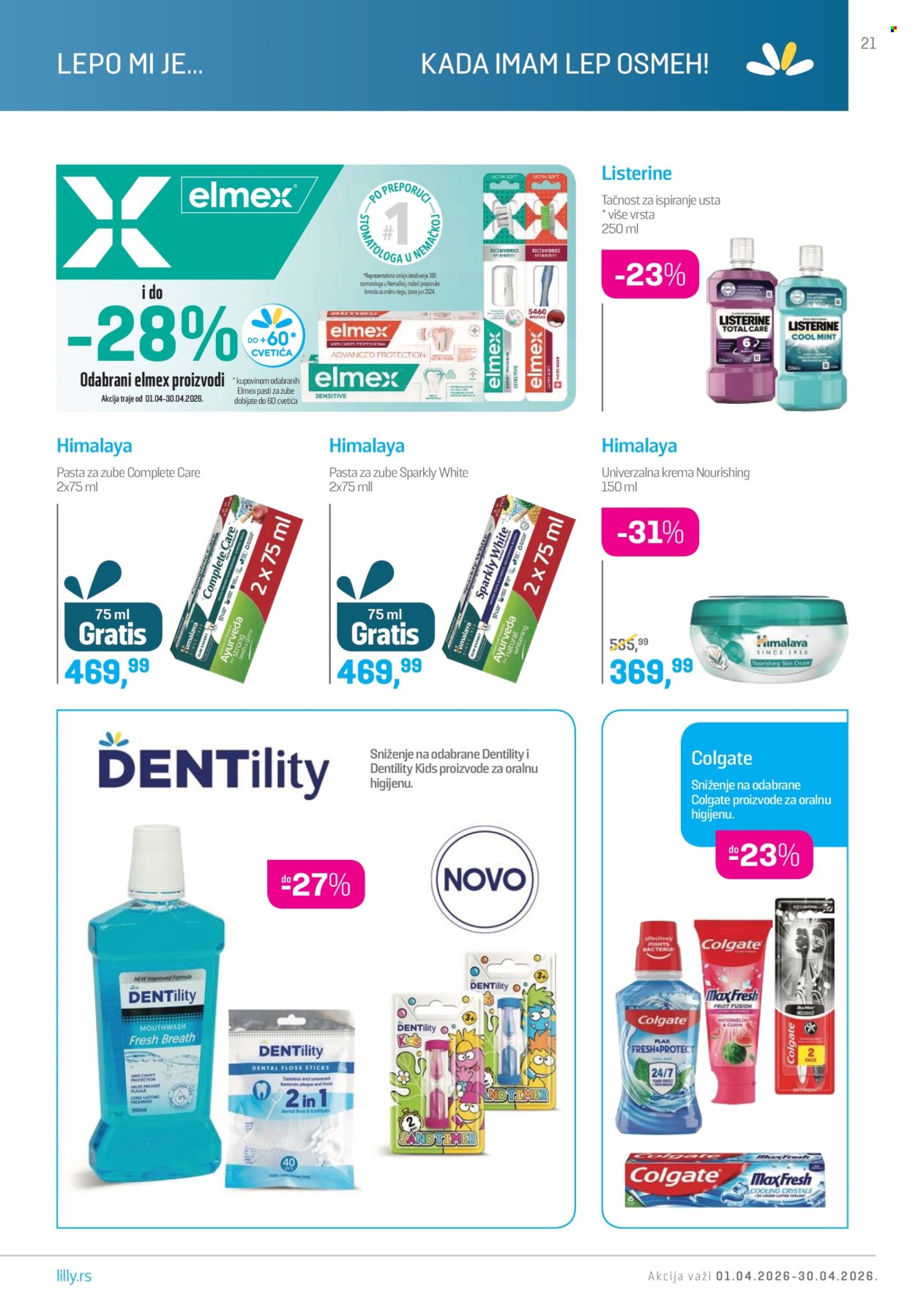 Lilly Drogerie katalog - 01.04.2026 - 30.04.2026. Stranica 21