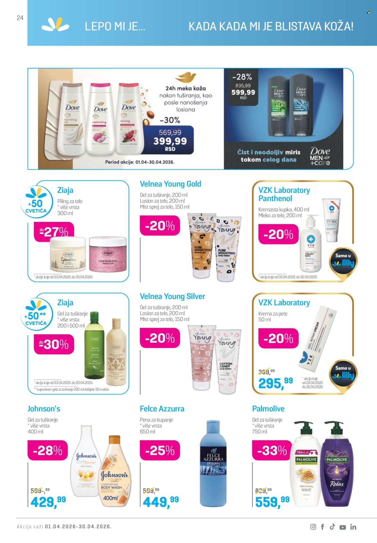 Lilly Drogerie katalog - 01.04.2026 - 30.04.2026. Stranica 24