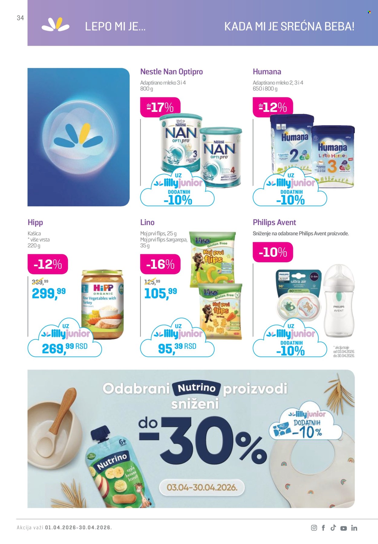 Lilly Drogerie katalog - 01.04.2026 - 30.04.2026. Stranica 34