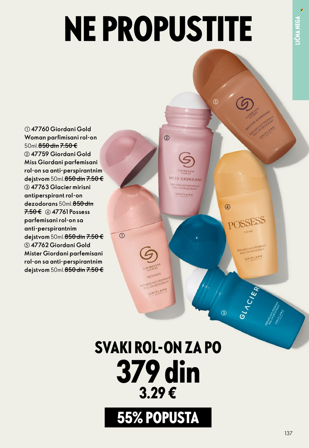 Oriflame katalog - 01.04.2026 - 21.04.2026. Stranica 137