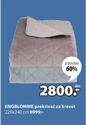 ENGBLOMME PREKRIVAČ ZA KREVET