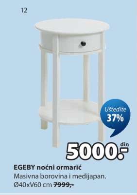 EGEBY NOĆNI ORMARIĆ