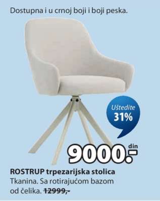 ROSTRUP trpezarijska stolica