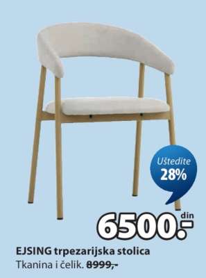 EJSING trpezarijska stolica