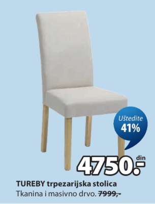 TUREBY trpezarijska stolica