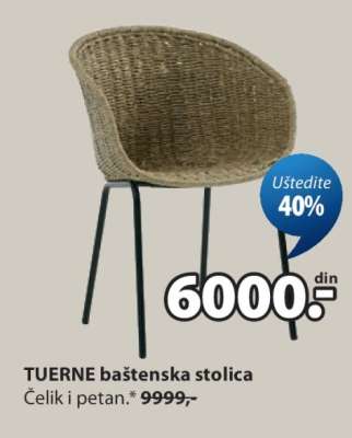 TUERNE baštenska stolica
