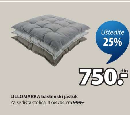 LILLOMARKA baštenski jastuk