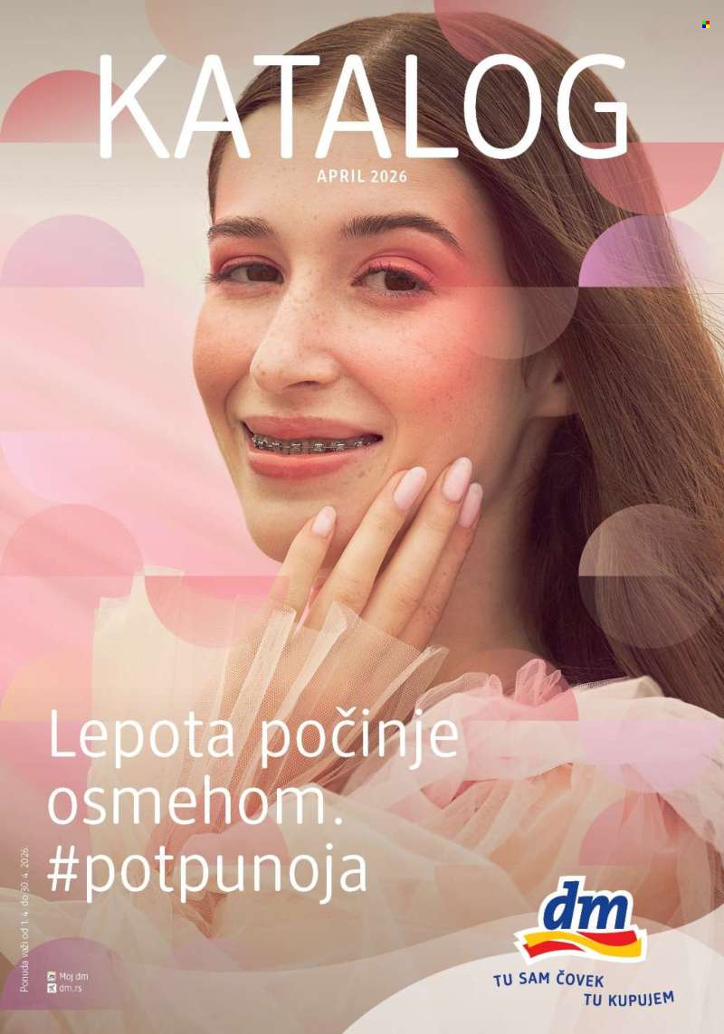 dm drogerie katalog - 01.04.2026 - 30.04.2026.