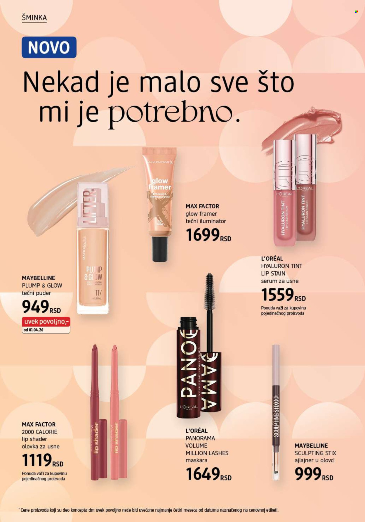 dm drogerie katalog - 01.04.2026 - 30.04.2026. Stranica 4