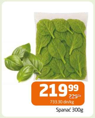 Špenát 300g