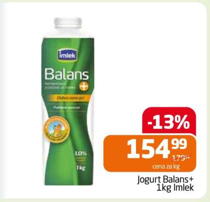 Jogurt Balans+ 1kg Imlek