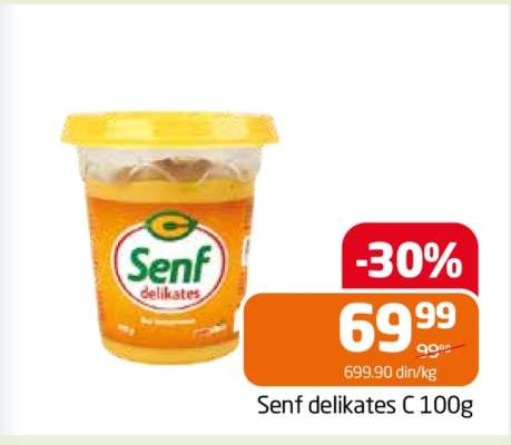 Senf delikates C 100g