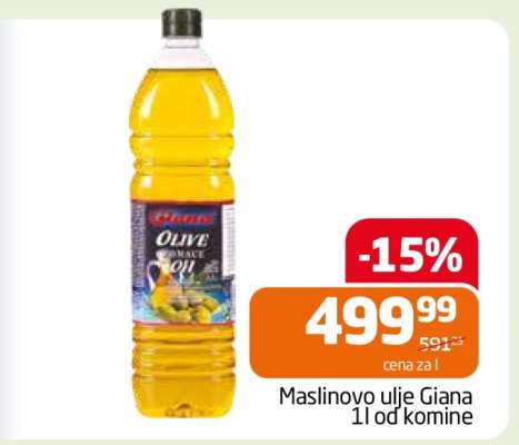 Maslinovo ulje Giana 1l