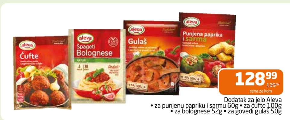 Dodatak za jelo Aleva