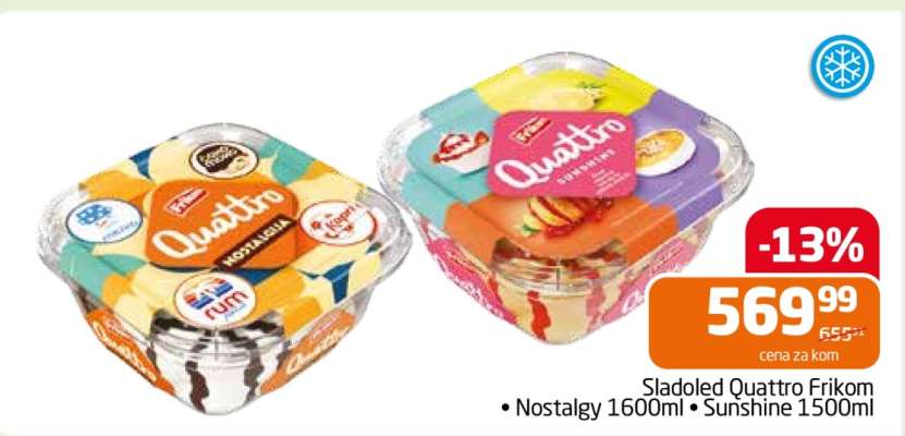 Sladoled Quattro Frikom