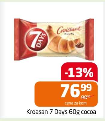 Kroasan 7 Days 60g cocoa