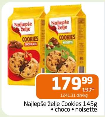 Najlepše želje Cookies 145g