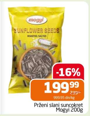 Prženi slani suncokret Mogyi 200g