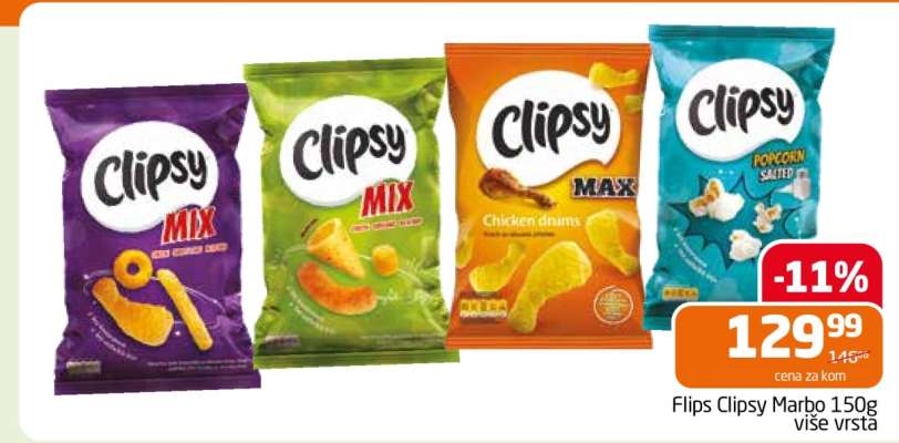 Flips Clipsy Marbo 150g