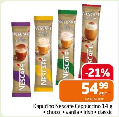 Kapučíno Nescafe Cappuccino 14 g