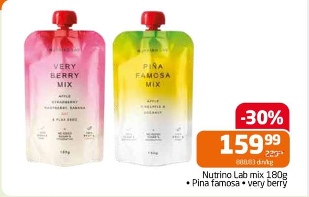 Nutrino Lab mix 180g