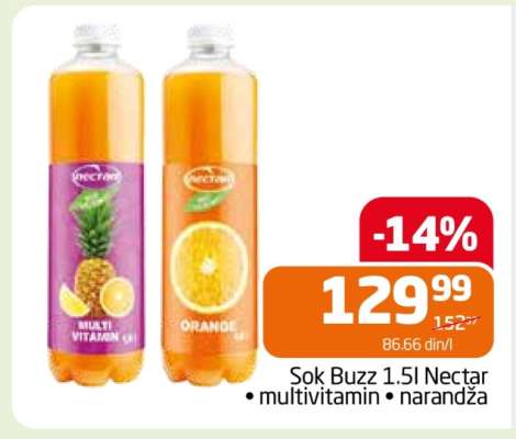 Sok Buzz 1.5l Nectar