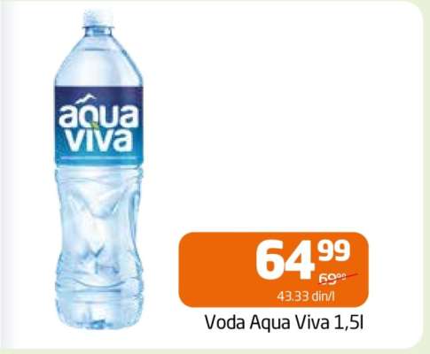 Voda Aqua Viva 1,5l