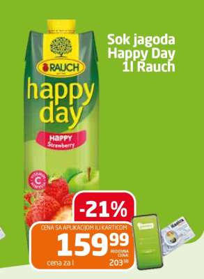 Sok Jagoda Happy Day 1l Rauch