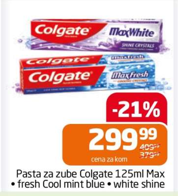 Pasta za zube Colgate 125ml Max