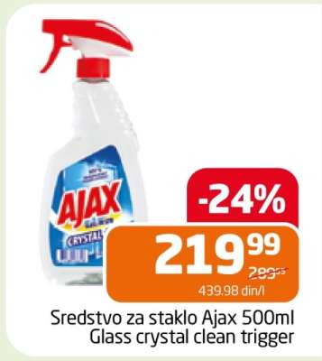 Sredstvo za staklo Ajax 500ml