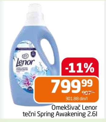 Omekšivač Lenor tečni Spring Awakening 2.6l