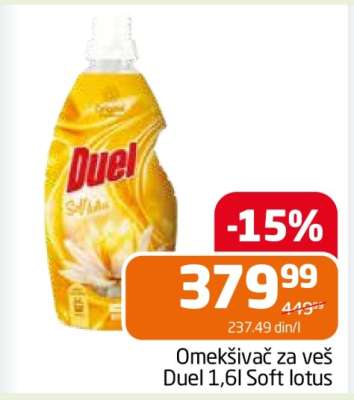 DUEL OMEKŠIVAČ ZA VEŠ