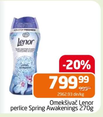 Omekšivač Lenor perlice Spring Awakenings 270g