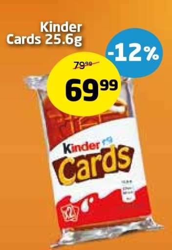 Kinder Cards 25.6g
