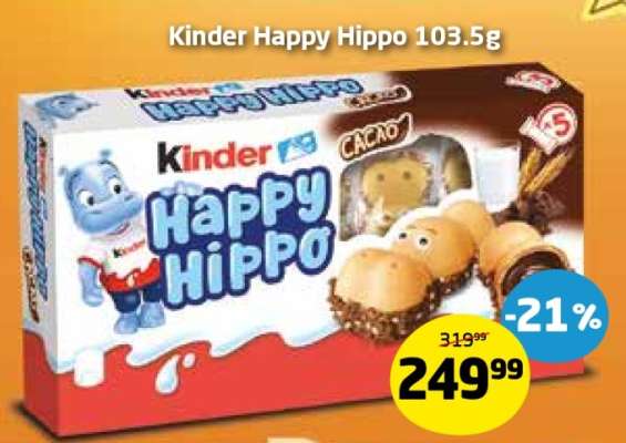 Kinder Happy Hippo 103,5g