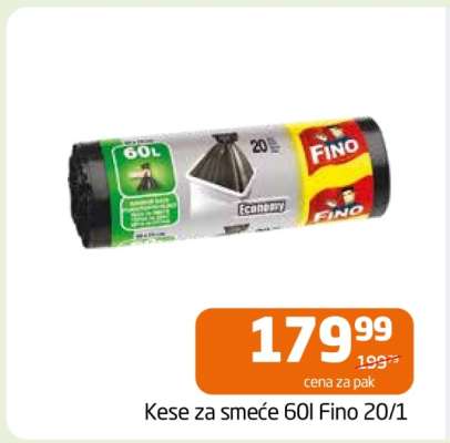 Kese za smeće 60l Fino 20/1
