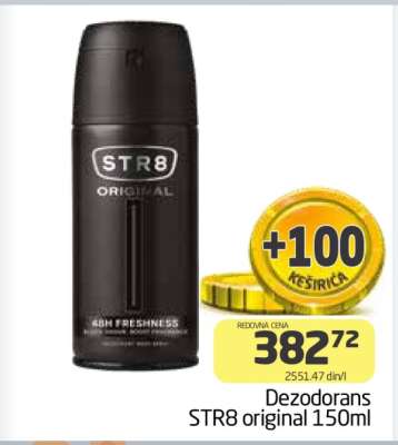 Dezodorans STR8 original 150ml
