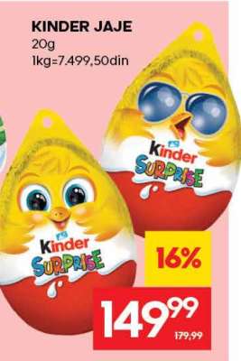KINDER JAJE