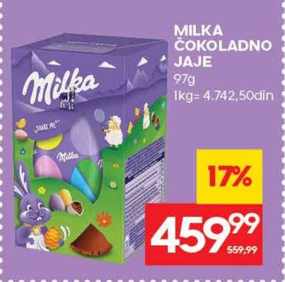 Milka Čokoladno jaje