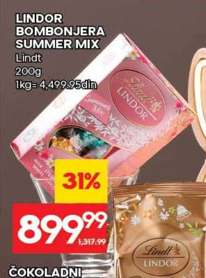LINDOR BOMBONJERA SUMMER MIX