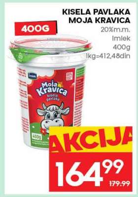 Kisela pavlaka Moja kravica