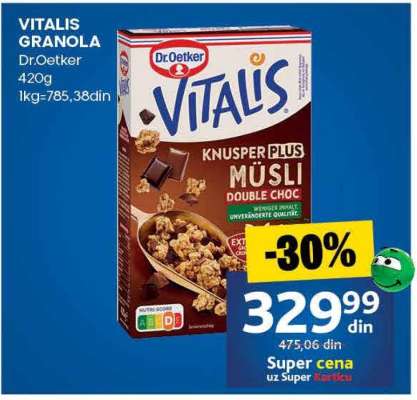 VITALIS GRANOLA