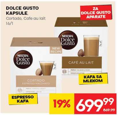 DOLCE GUSTO KAPSULE