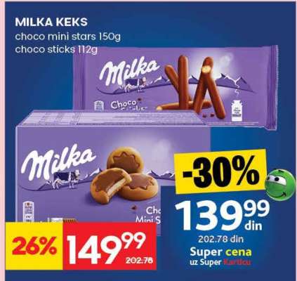 MILKA KEKS