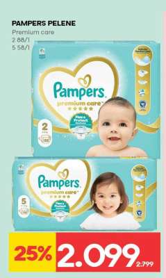 Pampers pelene