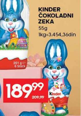 Kinder Čokoladni zeka